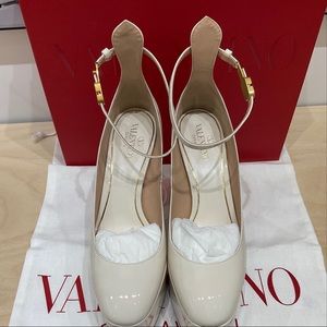 Valentino Tan-Go Platform heels